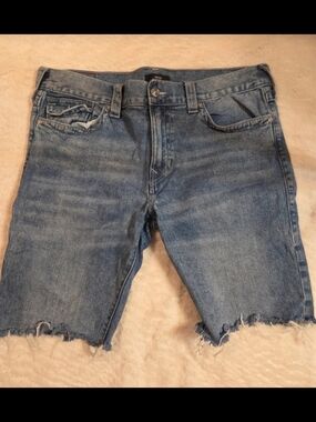 Rocco P. Light Blue Denim Cutoff Shorts